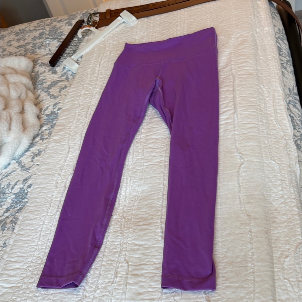 lululemon athletica Girls Purple Performance Leggings